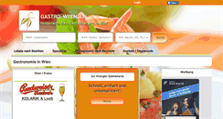 Desktop Screenshot of gastro-wien.at